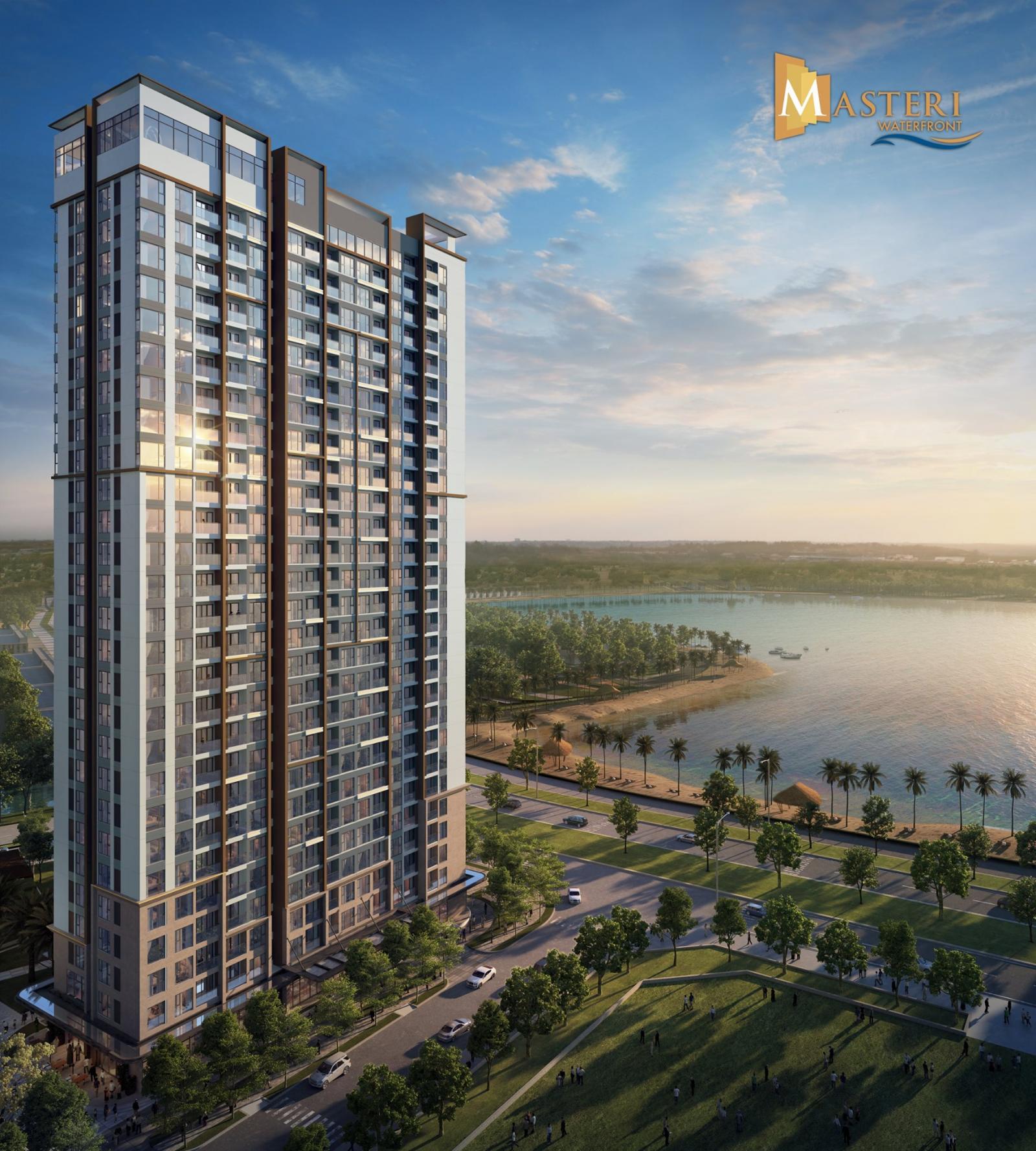 Cho thuê shophouse Masteri Waterfront 42m² giá 35 triệu - Vị trí đắc địa ngay cửa sảnh
