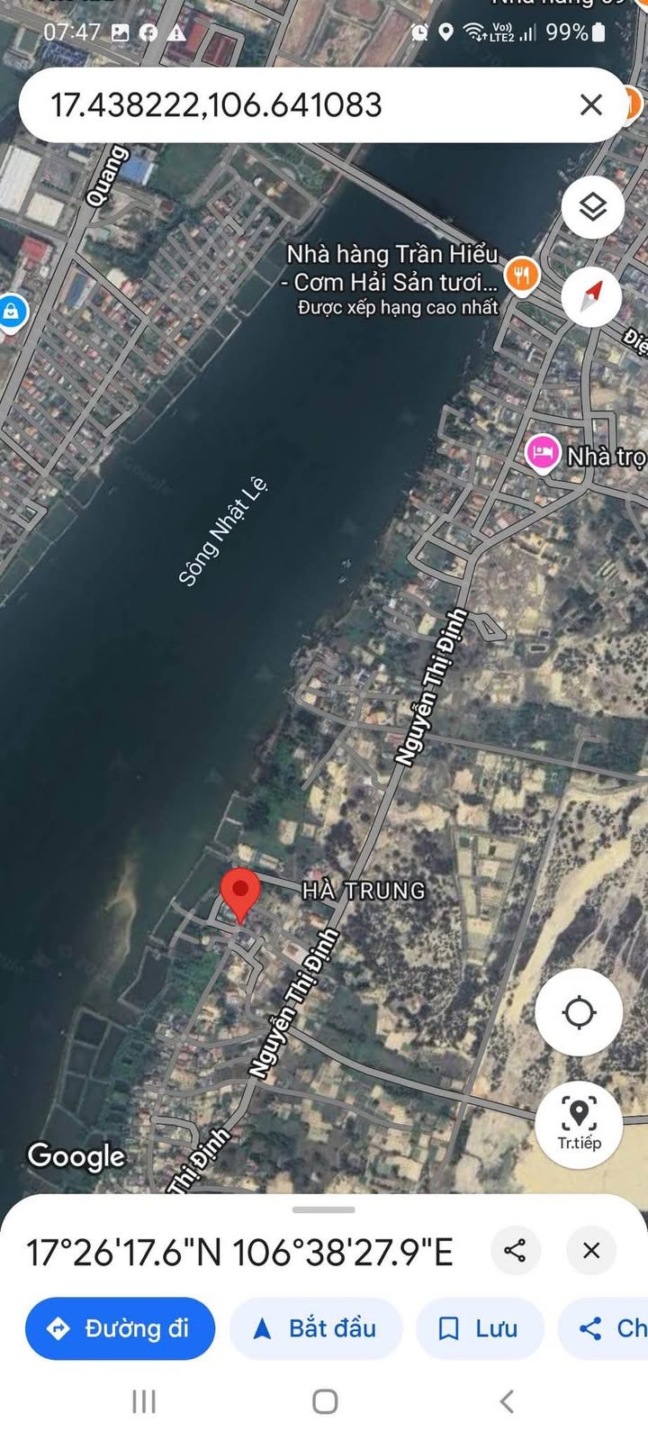 Đất nền Bảo Ninh 208m² giá 2 tỷ - Đầu tư sinh lời ngay lập tức!