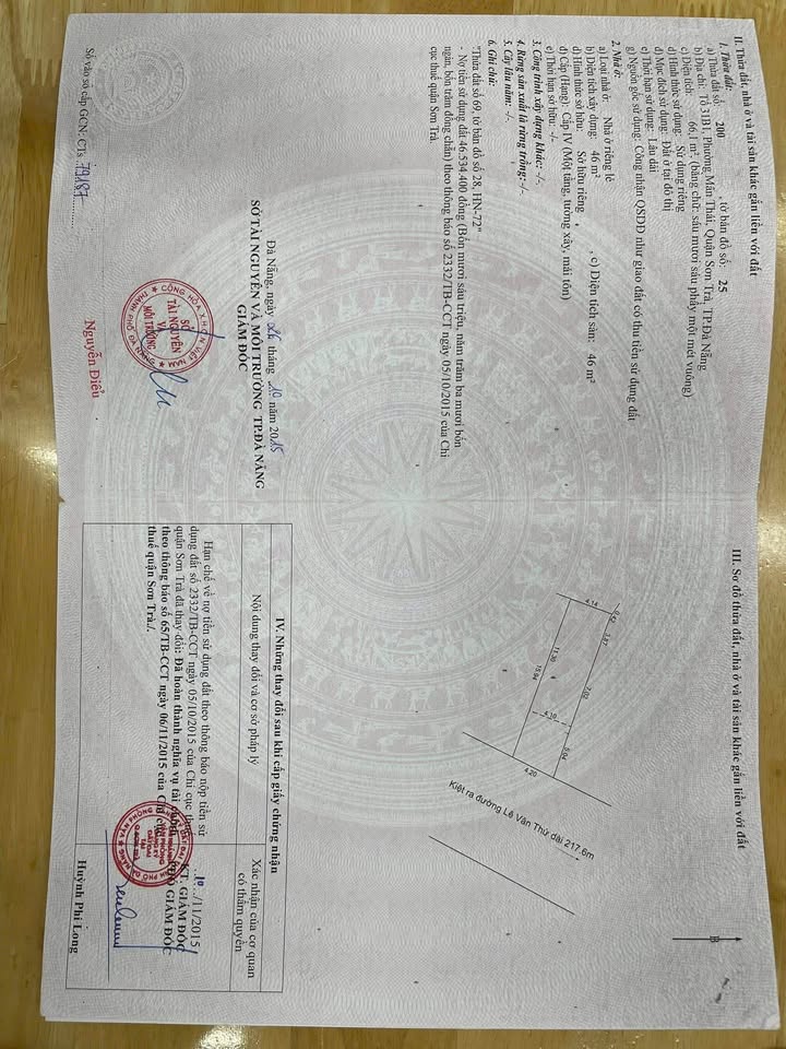 Nhà cấp 4 Trần Duy Chiến, Liên Chiểu, 66m² giá 9.2 tỷ - Khu kinh doanh sầm uất!