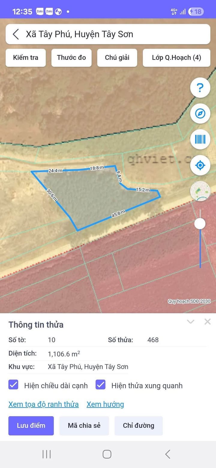 Đất trồng cây 1100m² Tây Phú, Tây Sơn - Bán gấp giá tốt!