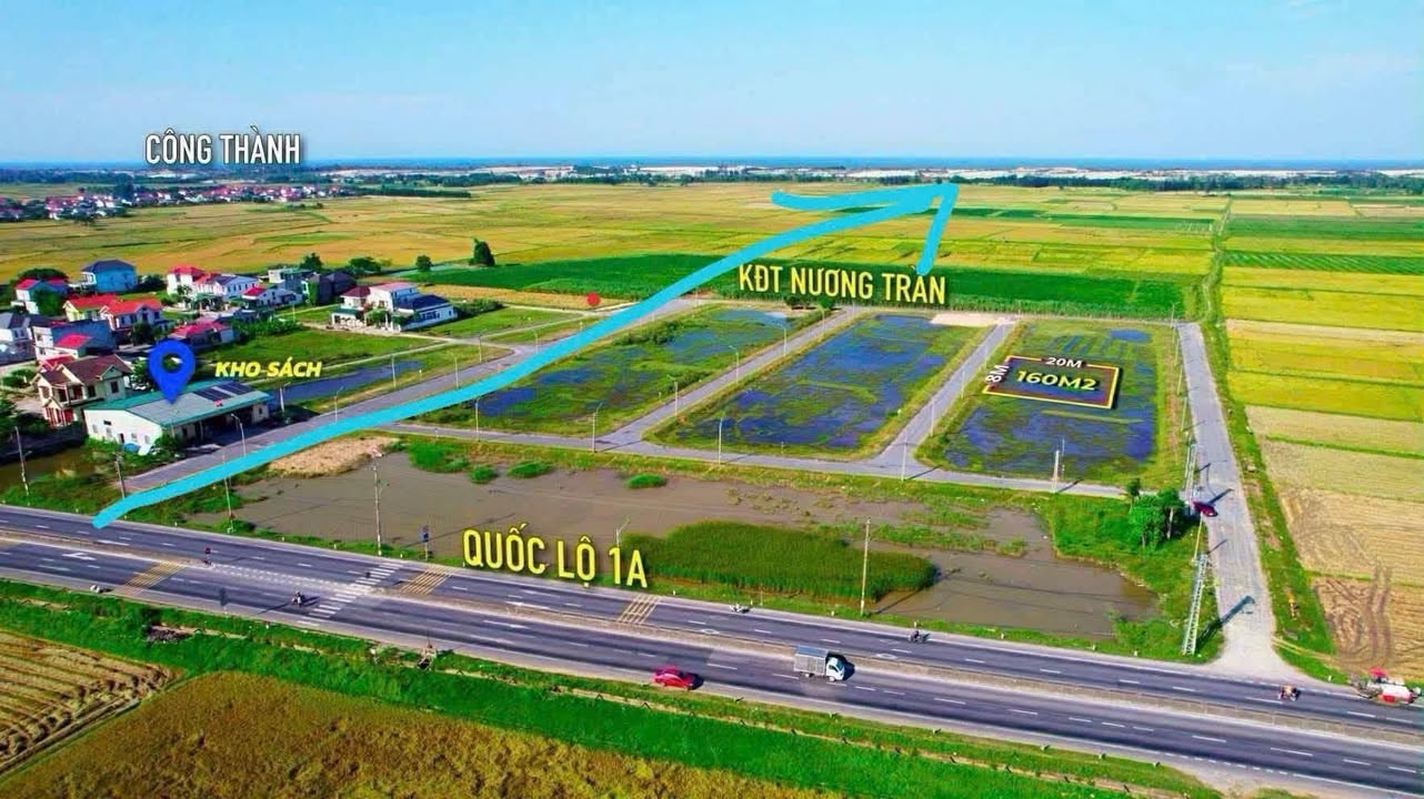 Đất ở Hoàn Lão, Bố Trạch 224m² - Sổ đỏ chính chủ, giá mềm!