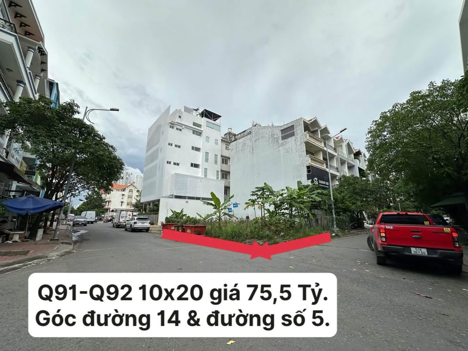 Đất nền lô góc KDC Him Lam Tân Hưng 237.5m² giá 75.5 tỷ - Đầu tư sinh lời hấp dẫn!