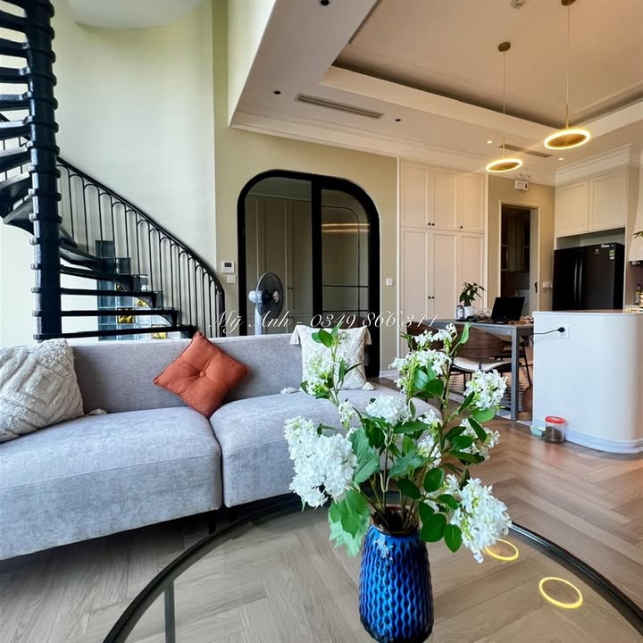 Căn hộ Penthouse Onsen Văn Giang 2PN2WC - View Hồ Thiên Nga tuyệt đẹp!