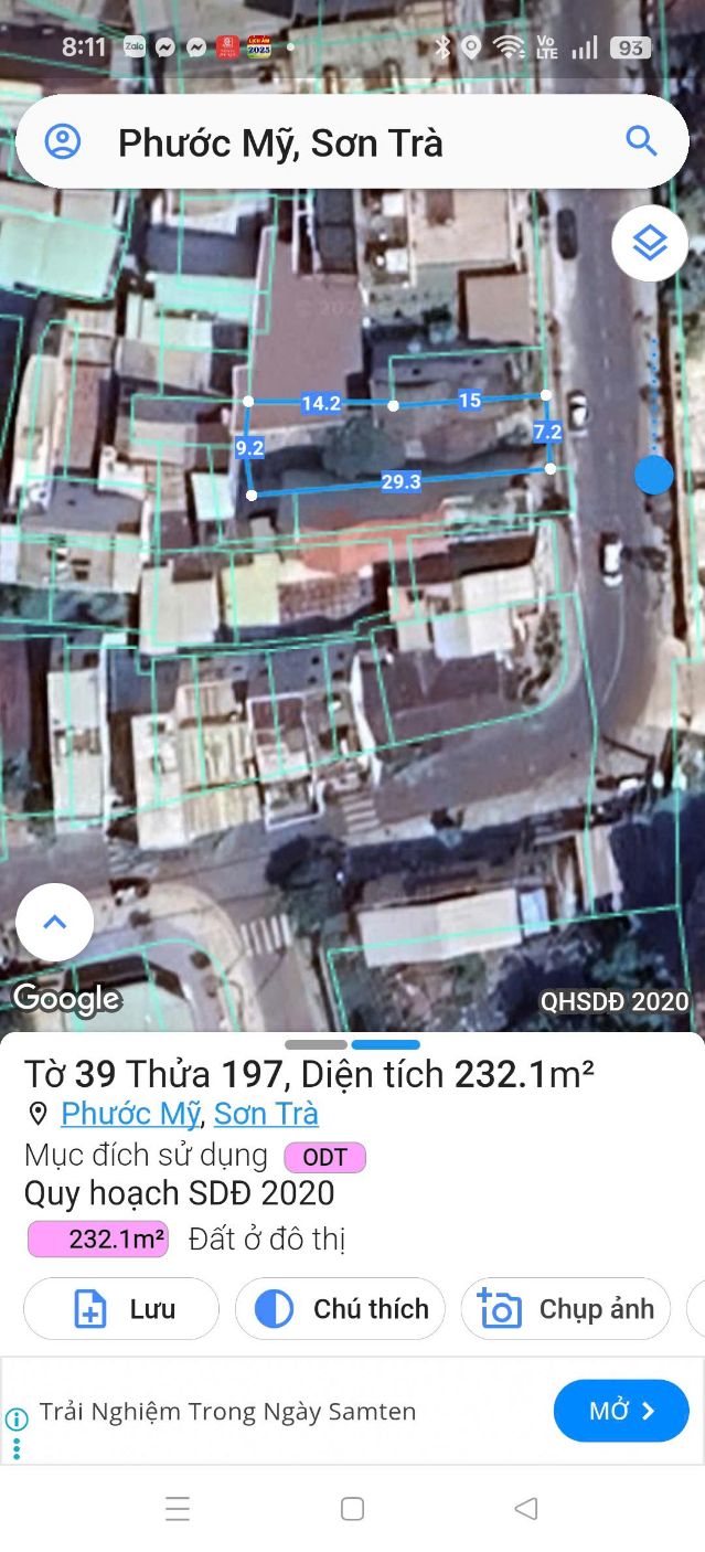 Đất nền đường Lâm Hoành, Bãi Biển Mỹ Khê, 232m² giá 50 tỷ - Cơ hội đầu tư lý tưởng!