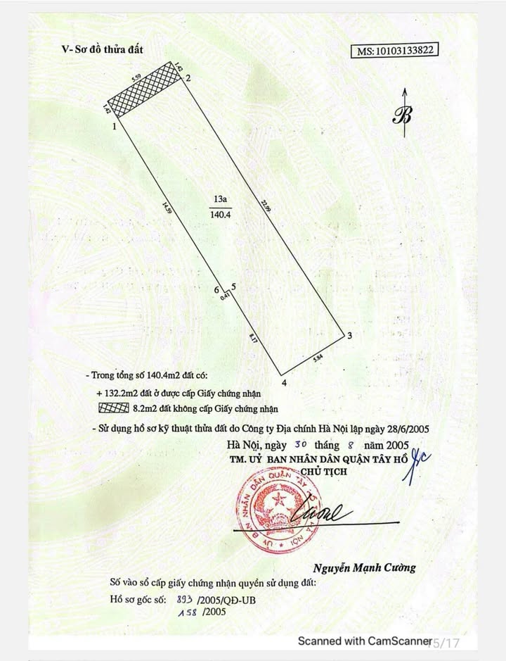 Nhà 5 Tầng Lạc Long Quân Tây Hồ 132m² giá 20 tỷ - Ô tô vào tận nhà!