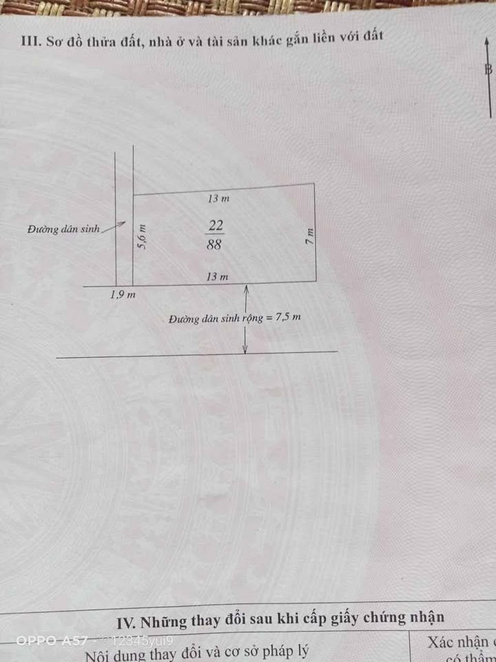 Đất 2 Mặt Tiền Phú Xá Thái Nguyên 88m² giá 1.8 tỷ - Cơ hội đầu tư hiếm có!