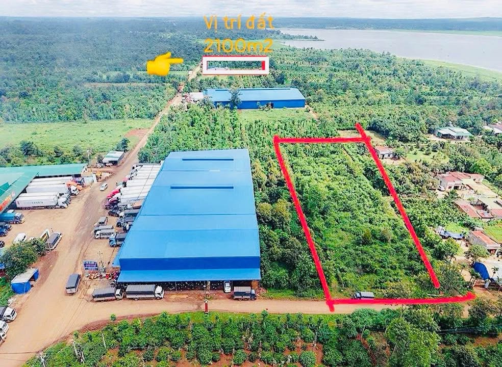 Đất 2 mặt tiền tại đường Hồ Eanhai, Ea Knuêc 2.100m² - Pháp lý rõ ràng, giá chỉ 2.5 tỷ!