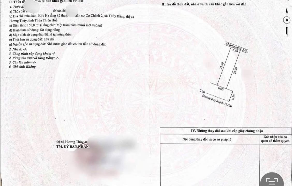 Đất nền khu dân cư Cư Chánh 150m² giá 1.9 tỷ - Sổ đỏ chính chủ