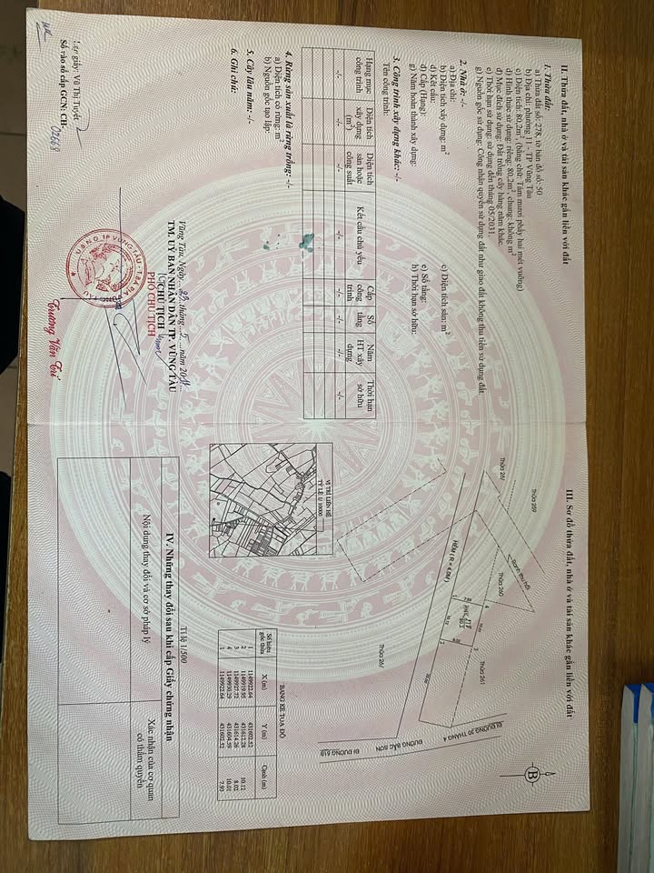 Nhà hẻm 5m đường Bắc Sơn, phường 11, Vũng Tàu 80m² giá 3 tỷ - Sổ đỏ chính chủ sang tên ngay!