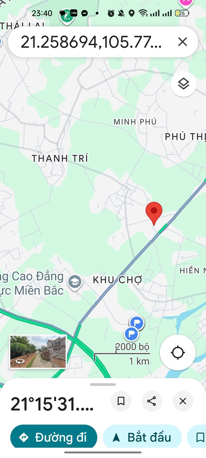 Đất nền Hiền Ninh, Sóc Sơn 100m² giá 2.5 tỷ - Đường ô tô vào tận nơi!