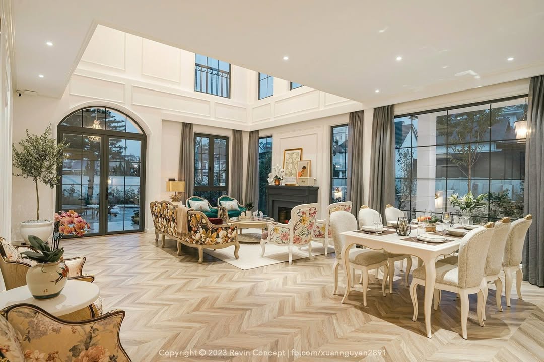 Villa cho thuê tại Đà Lạt 5PN, 6WC - Không gian tiện nghi, thoáng đãng