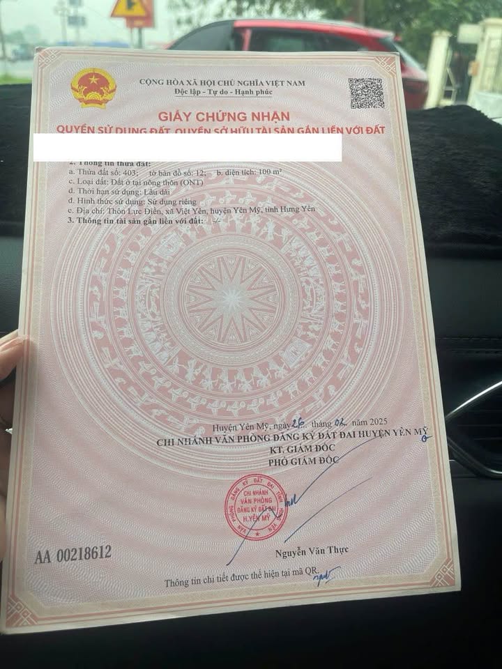 Đất nền Minh Châu, Yên Mỹ 100m² - Lô áp góc đẹp nhất khu biệt thự!