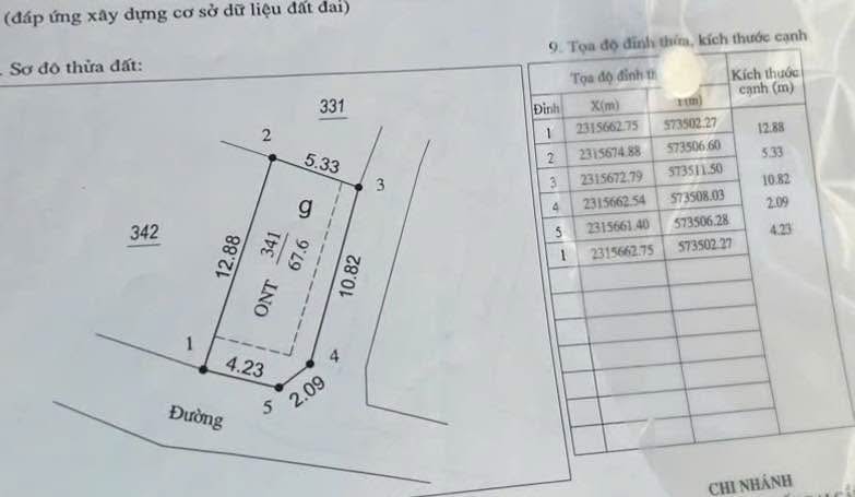 Đất nền góc Phúc Cầu 67m² giá 1 tỷ - Đầu tư sinh lời ngay!