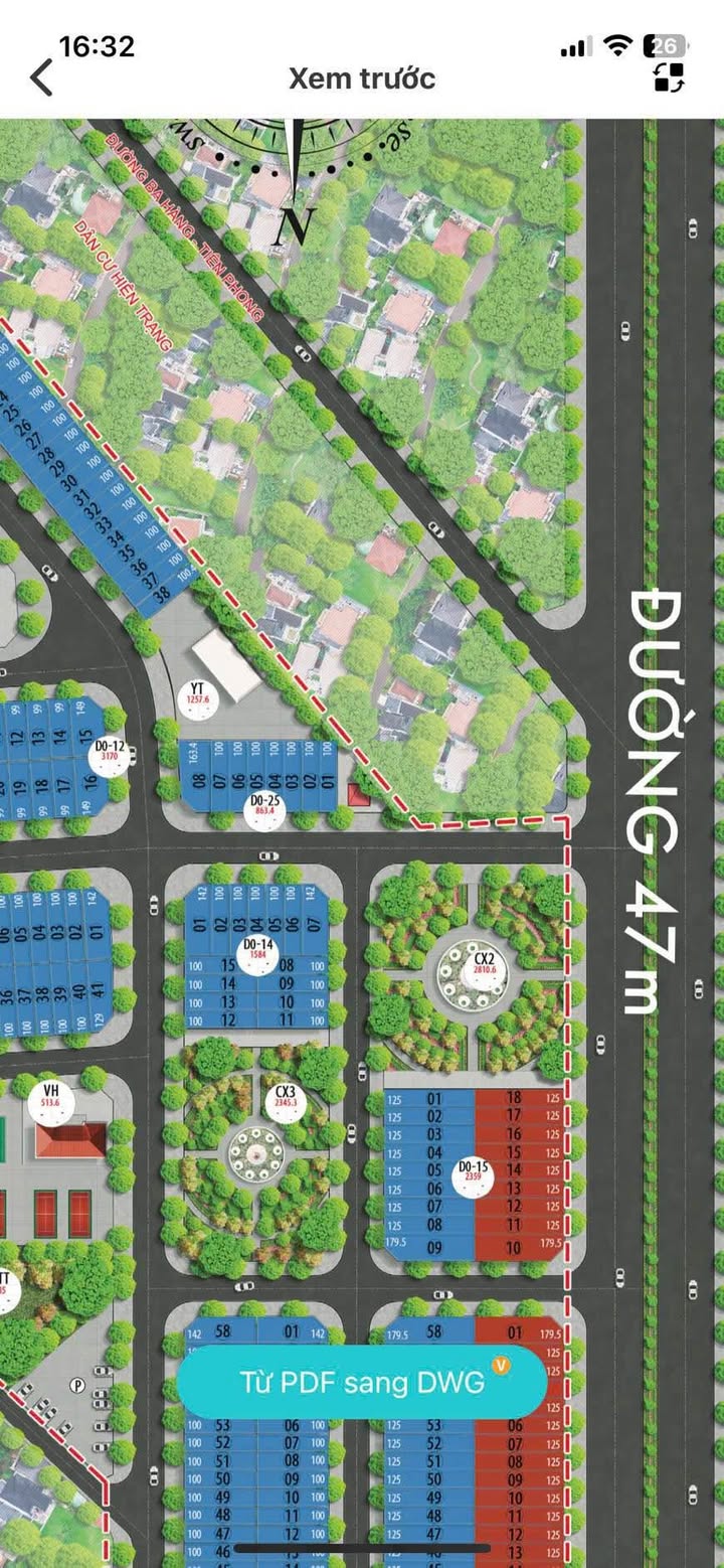 Đất nền KĐT Tấn Đức, Phổ Yên, Thái Nguyên 100m² giá 2.4 tỷ - Cơ hội đầu tư hấp dẫn!