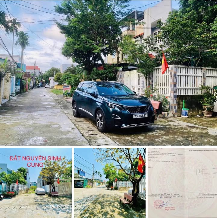 Đất nền kiệt ô tô Nguyễn Sinh Cung, 177m² giá 3,5 tỷ - Nở hậu, hướng Tây!