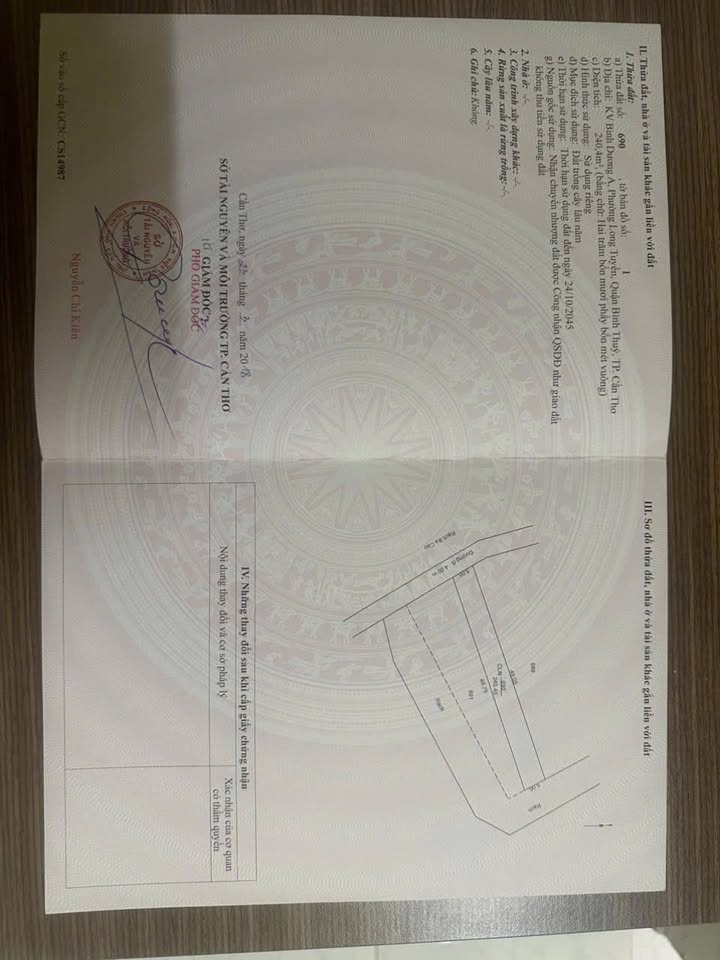 Đất mặt tiền Rạch Ông Dựa, Long Tuyền, 500m² giá 2.25 tỷ - Cơ hội đầu tư hấp dẫn!