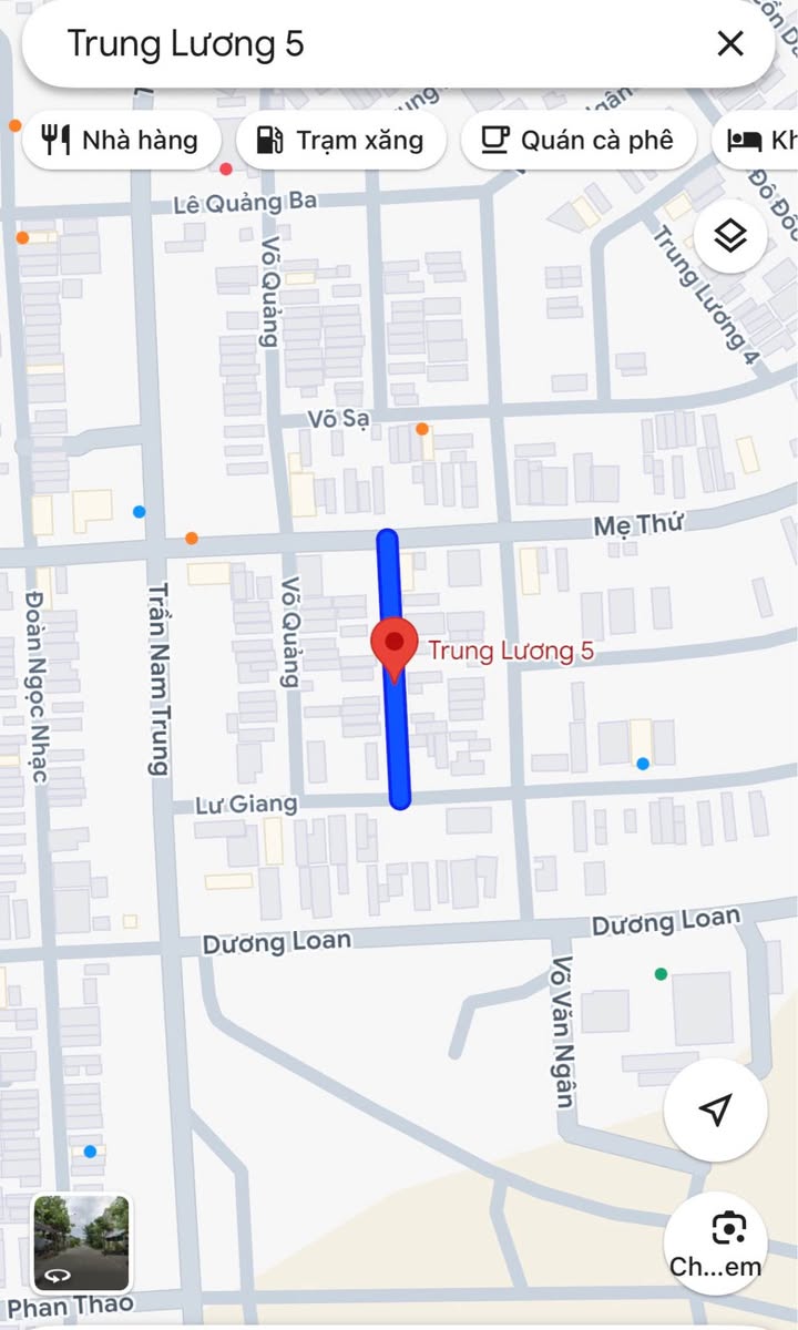 Đất mặt tiền đường Trung Lương 5, Hòa Xuân 100m² giá 4.45 tỷ - Vị trí đắc địa!