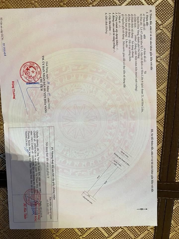 Đất nền Hòa Liên 140m² giá 1.68 tỷ - Vị trí đẹp, hướng Tây Bắc!