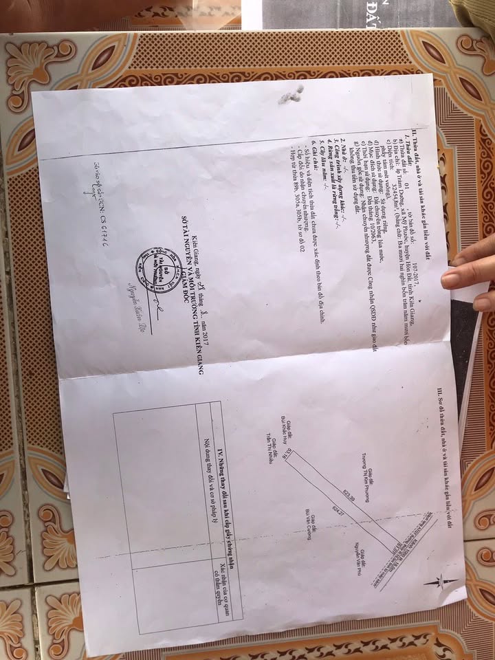 Đất nông nghiệp 54.658m² xã Mỹ Phước, Hòn Đất - Giá chỉ 110 triệu/công!