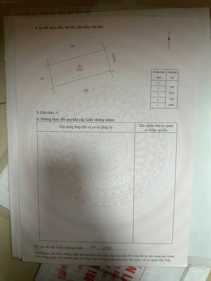 Đất nền xóm 21 xã Thiên Nhẫn 181m² giá chỉ 500 triệu - Cơ hội đầu tư tuyệt vời!