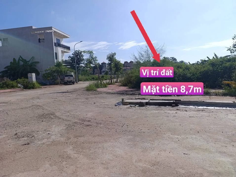 Đất KDC Hóc Thân, Đồng Tâm, Vĩnh Yên 110m² giá 3.2 tỷ - Sổ đỏ chính chủ