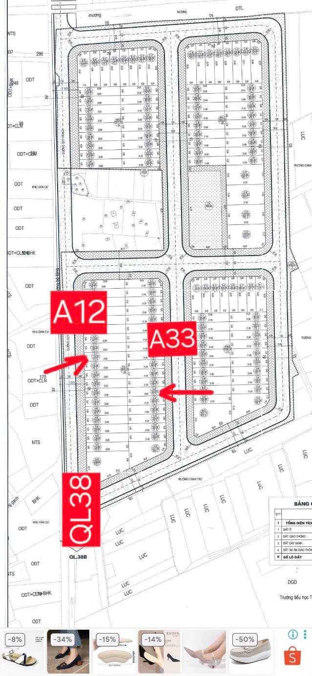 Đất phân lô Thị trấn Vương Tiên Lữ 111m² giá 2.3 tỷ - Vị trí đắc địa gần trung tâm!