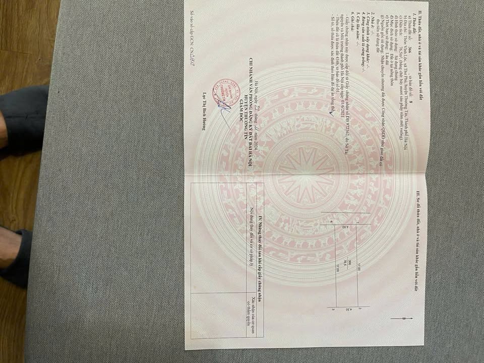 Đất thổ cư Thư Phú 76.5m² giá nhỉnh 3 tỷ - Vị trí đẹp, đầu tư sinh lời!