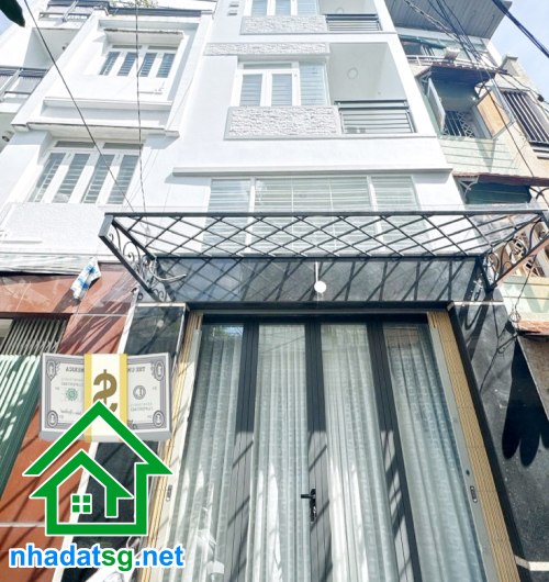 Nhà 5 tầng Tân Sơn Nhì 37m² giá chỉ 6.38 tỷ - An ninh, xe hơi vào tận nhà!