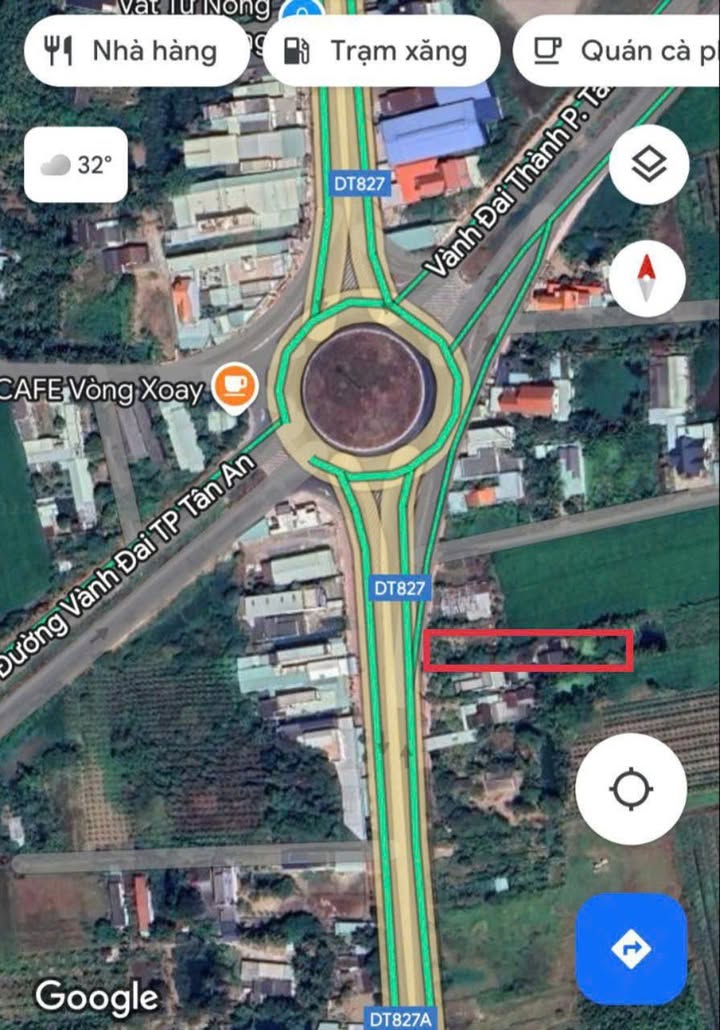 Đất mặt tiền đường tỉnh 827, xã Bình Tâm, 598,7m² giá 14 tỷ - Đầu tư sinh lời tuyệt vời!