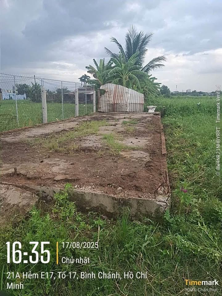 Đất nền 58m² tại Ấp 5, Vĩnh Lộc B, giá 250 triệu - Sổ hồng chính chủ, xây nhà ở ngay!