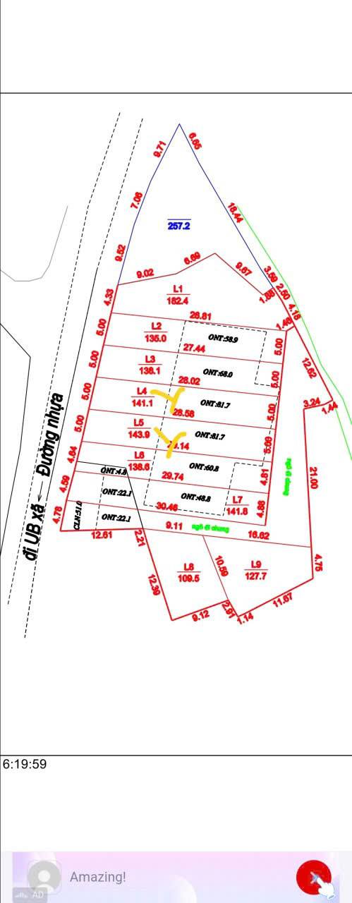 Đất nền Nhuận Trạch, Lương Sơn 141m² - Giá tốt, đầu tư sinh lời!