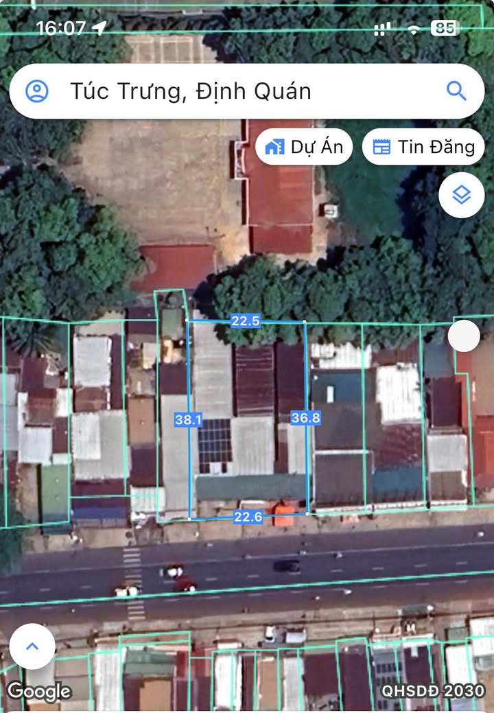 Đất nền mặt tiền Quốc Lộ 20, xã Túc Trưng, 555m² giá 5.555 tỷ - Tiện xây dựng kinh doanh!