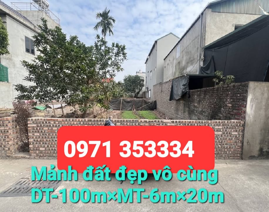 Đất Dương Quang, Gia Lâm 120m² giá 6.7 tỷ - Đường thông, ô tô vào tận nơi!