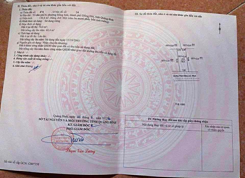 Đất nền mặt tiền Phan Đăng Lưu, 129m² giá 1.4 tỷ - Cơ hội đầu tư tuyệt vời!