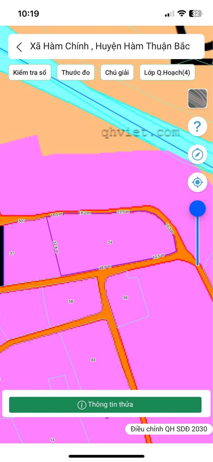 Đất 2 mặt tiền Hội Nhơn, Phan Thiết 1.700m² giá 580 triệu - Tiềm năng đầu tư lớn!