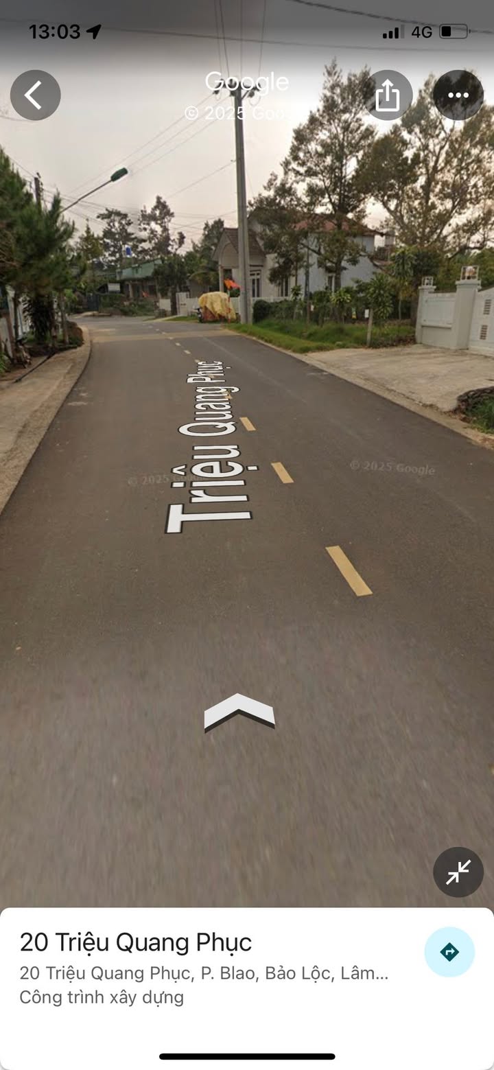 Đất thổ cư 500m² tại đường Triệu Quang Phục, B'Lao - Giá 3 tỷ - Đầu tư sinh lời!