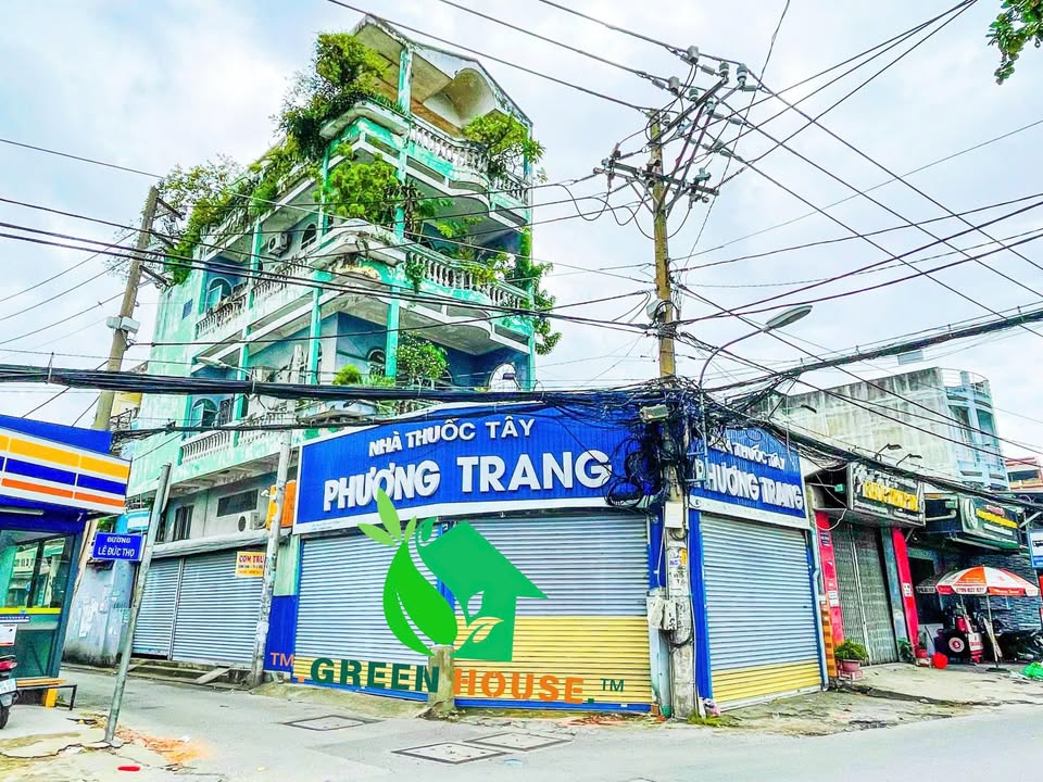 Cho thuê nhà góc 2 mặt tiền Lê Đức Thọ, Gò Vấp 165m² - Kinh doanh ngay lập tức!