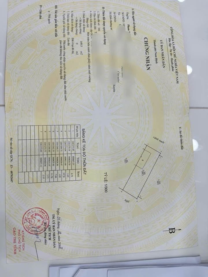 Đất 2 mặt ngõ Vĩnh Trường, Nam Định 150m² giá 4.35 tỷ - Ô tô đỗ cửa thuận tiện!