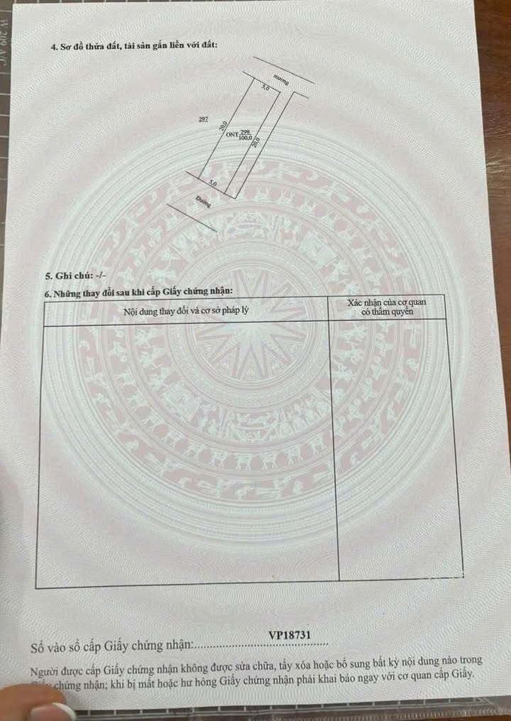Đất phân lô đấu giá Xóm 8, Thành Lợi 100m² giá 1 tỷ - Tiềm năng sinh lời cao!