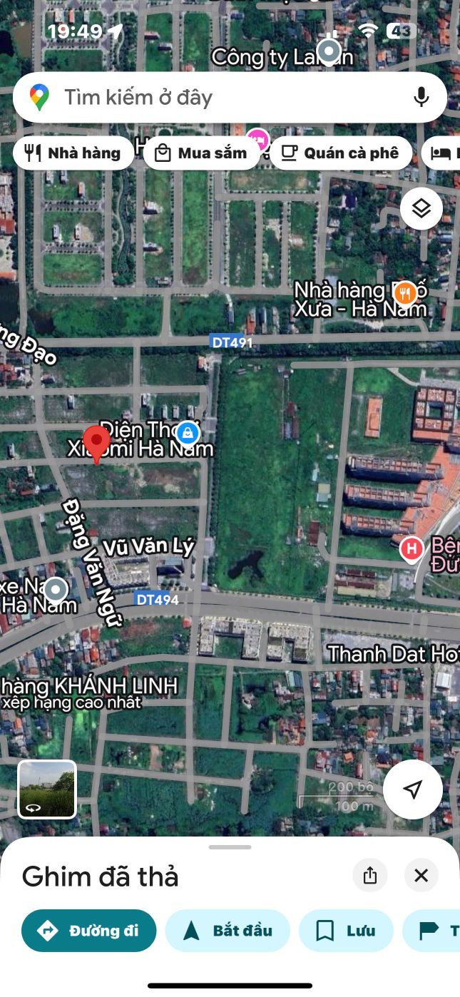 Đất nền Phủ Lý 80m² giá 6.3 tỷ - Đường Đặng Thùy Trâm, gần Bệnh viện Việt Đức!