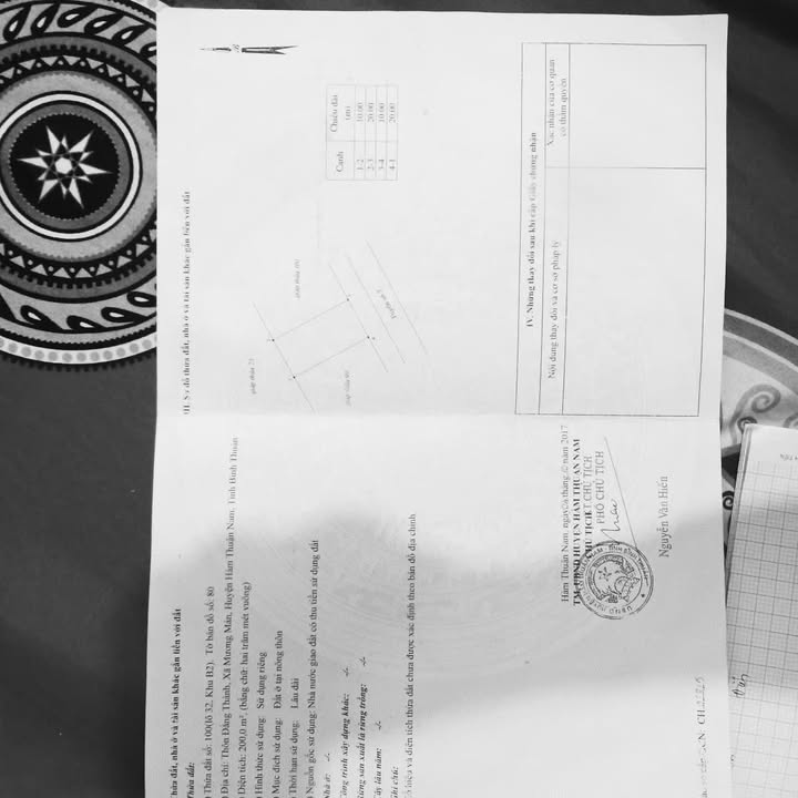 Lô đất thổ cư Mương Mán, Hàm Thuận Nam 200m² giá 570 triệu - Sổ đỏ chính chủ!