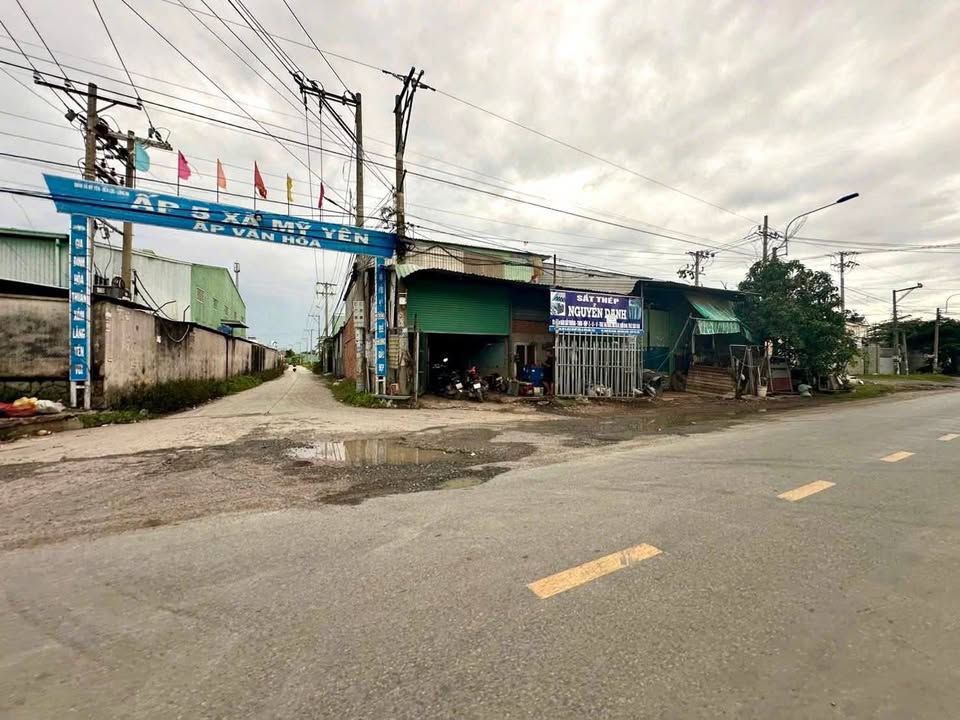 Đất thổ cư 136m² đường Liên ấp 5, Mỹ Yên, Bến Lức - Giá chỉ 2,1 tỷ!