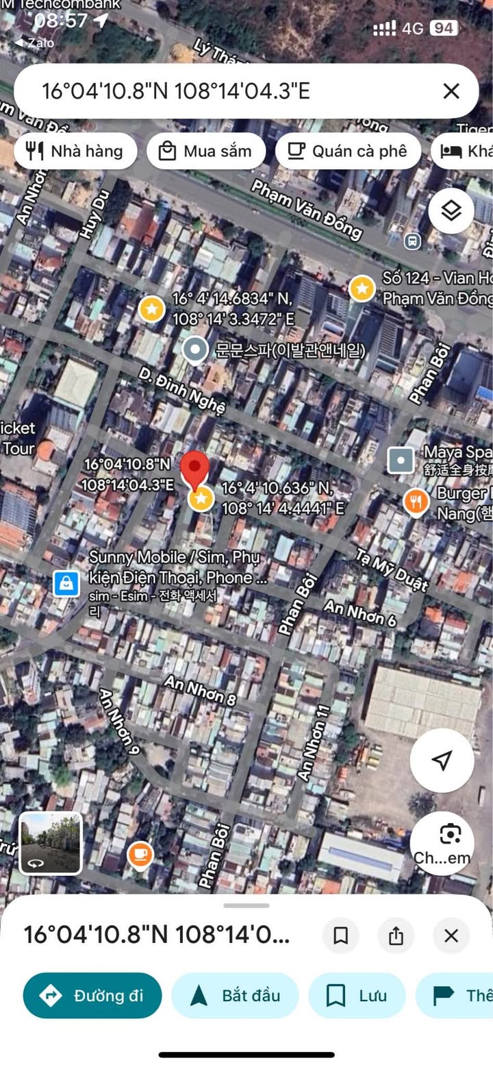 Đất Góc 2 Mặt Tiền Tạ Mỹ Duật, An Nhơn 4 - Diện tích 148m², Giá 29.5 tỷ VND - Cơ hội đầu tư tuyệt vời!