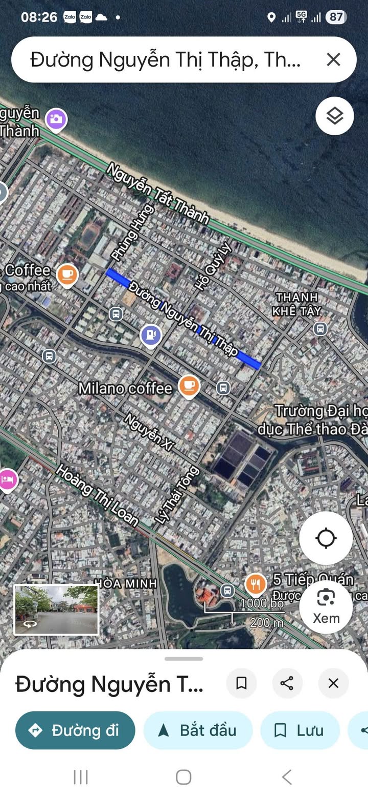 Nhà cấp 4 gác lửng đường Nguyễn Thị Thập, Quận Thanh Khê, 75m² giá 6.5 tỷ - Kinh doanh thuận lợi!