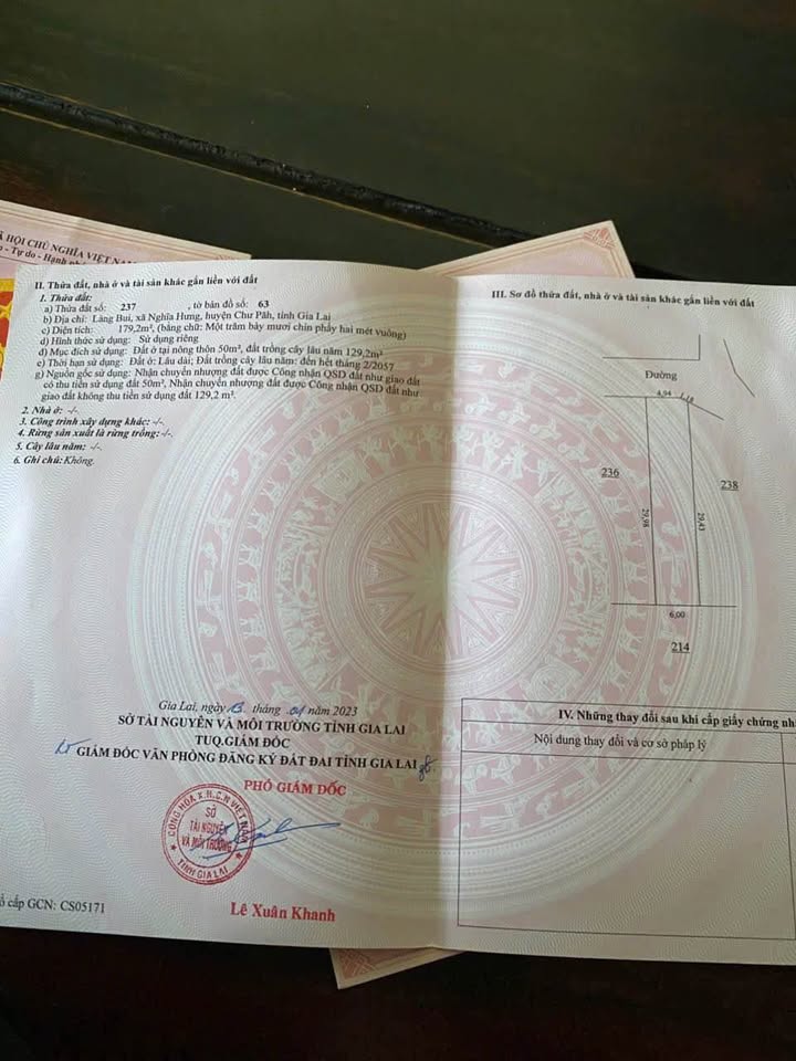 Đất nền đẹp xã Biển Hồ, Pleiku 180m² giá 630 triệu - Gần trung tâm tiện ích!