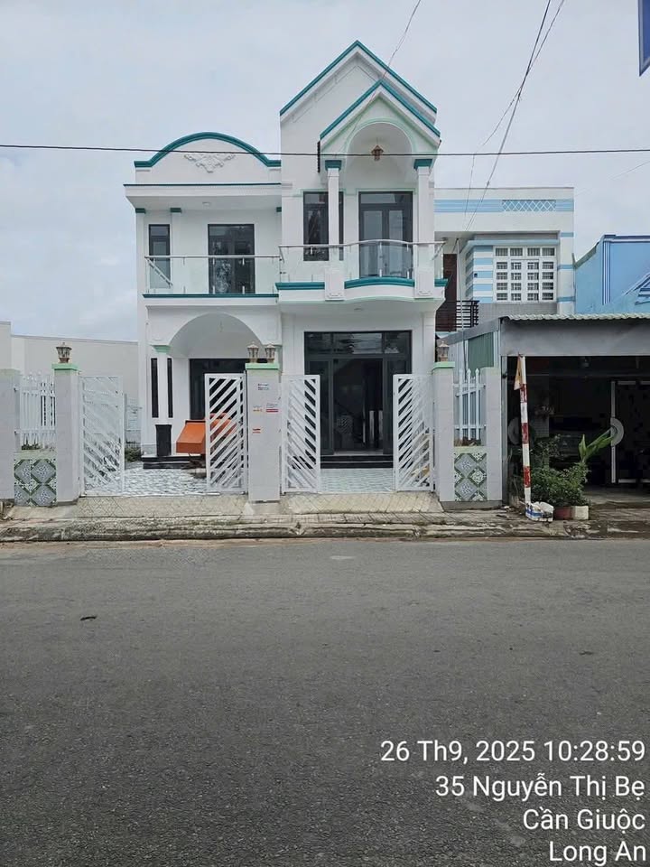 Nhà mới hoàn thiện 108m² mặt tiền Nguyễn Thị Bẹ, Cần Giuộc - Đầu tư sinh lời