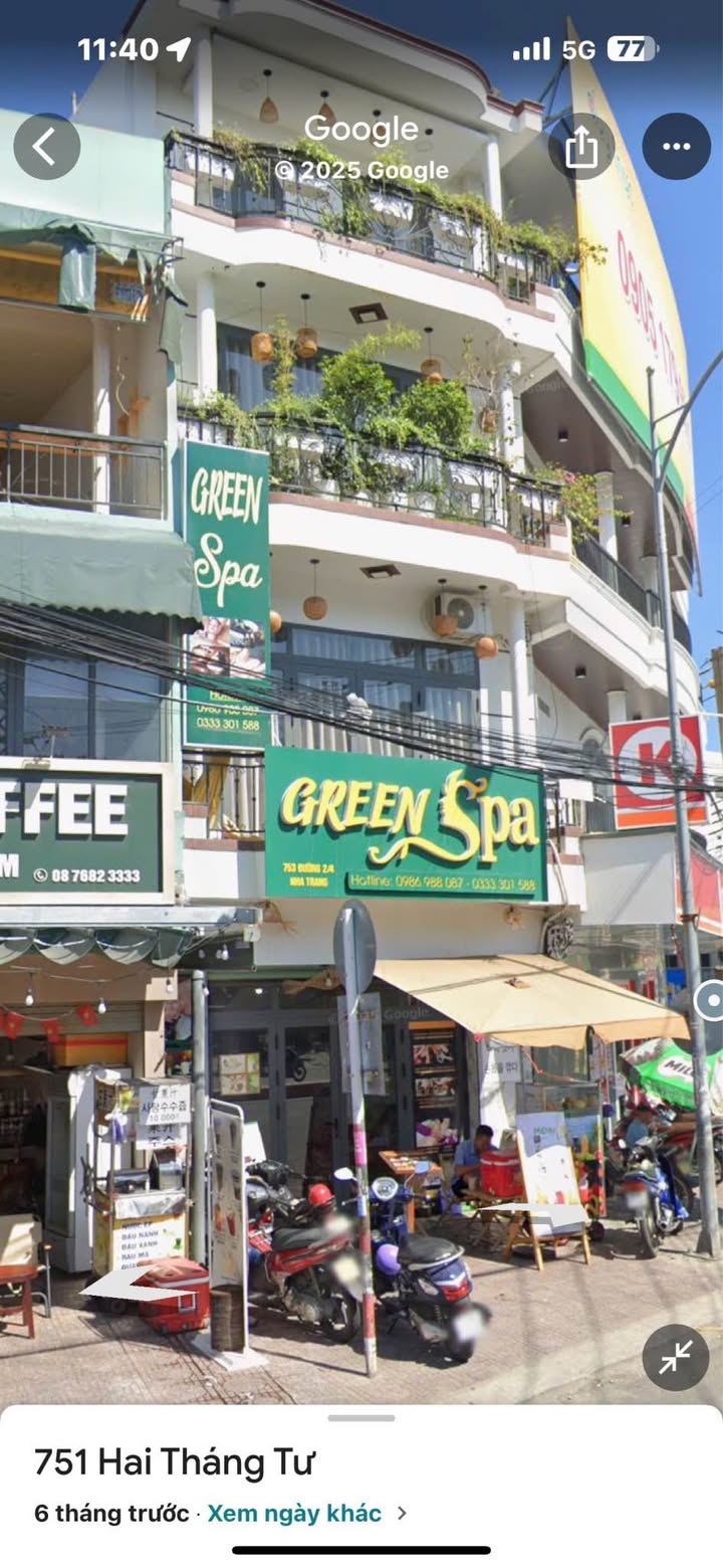 Nhà mặt tiền đường 2 tháng 4, Vĩnh Thọ, Nha Trang 28m² giá 6.8 tỷ - Đầu tư sinh lời ngay!