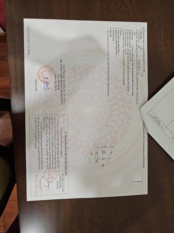 Đất nền Di Trạch, Hoài Đức 120m² giá 15.6 tỷ - Pháp lý sổ đỏ chính chủ!