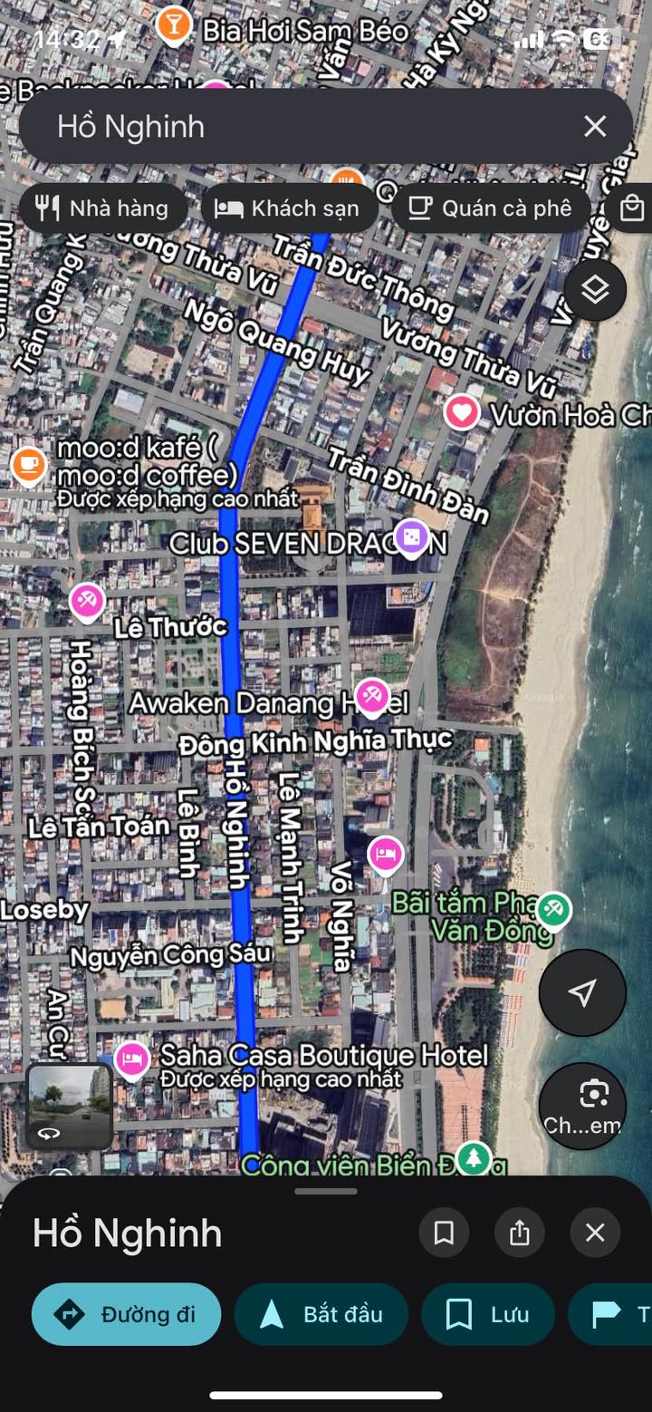 Đất nền đường Hồ Nghinh, Sơn Trà, Đà Nẵng 367m² giá 110.1 tỷ - Đầu tư sinh lời ngay!