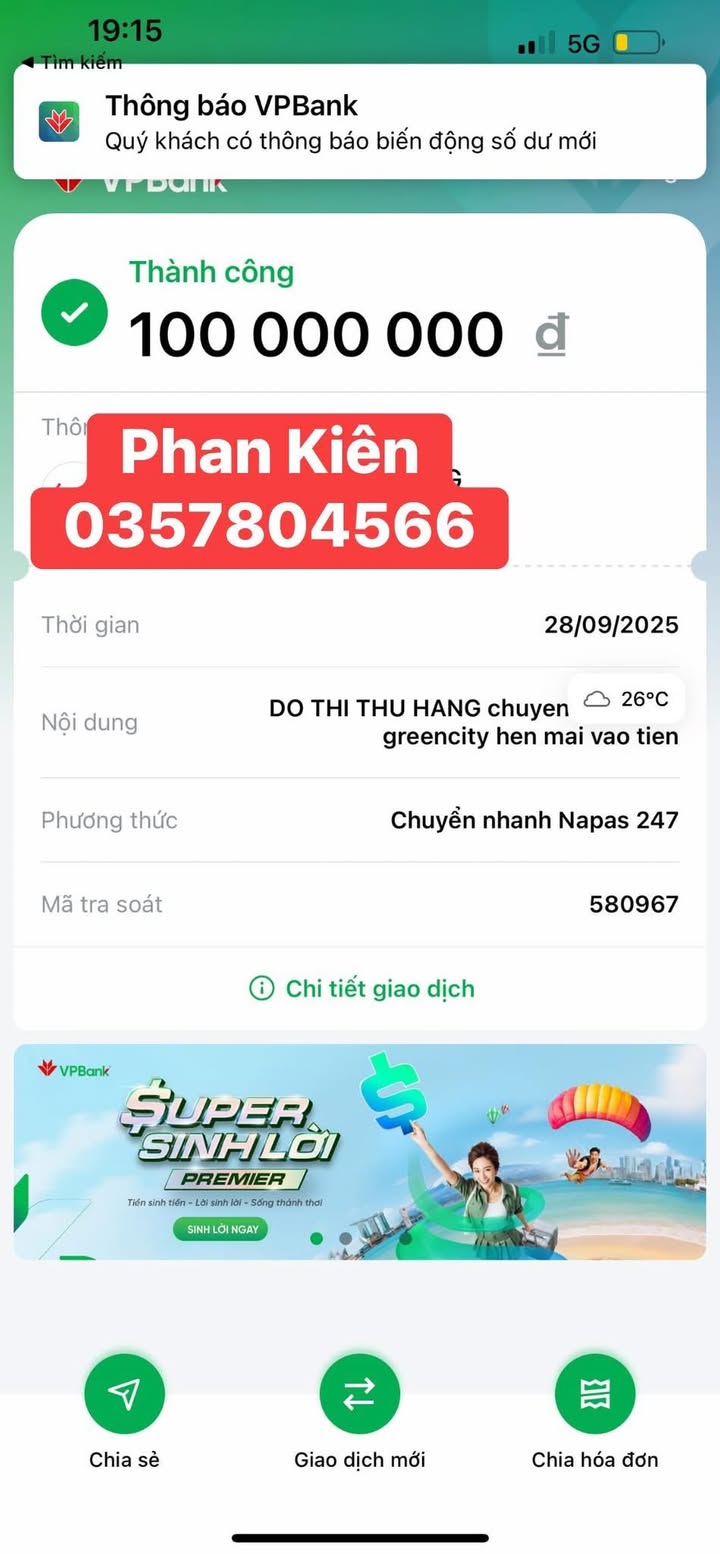 Căn hộ Green City Bắc Giang 61m² giá 1 tỷ - Chính chủ bán gấp!